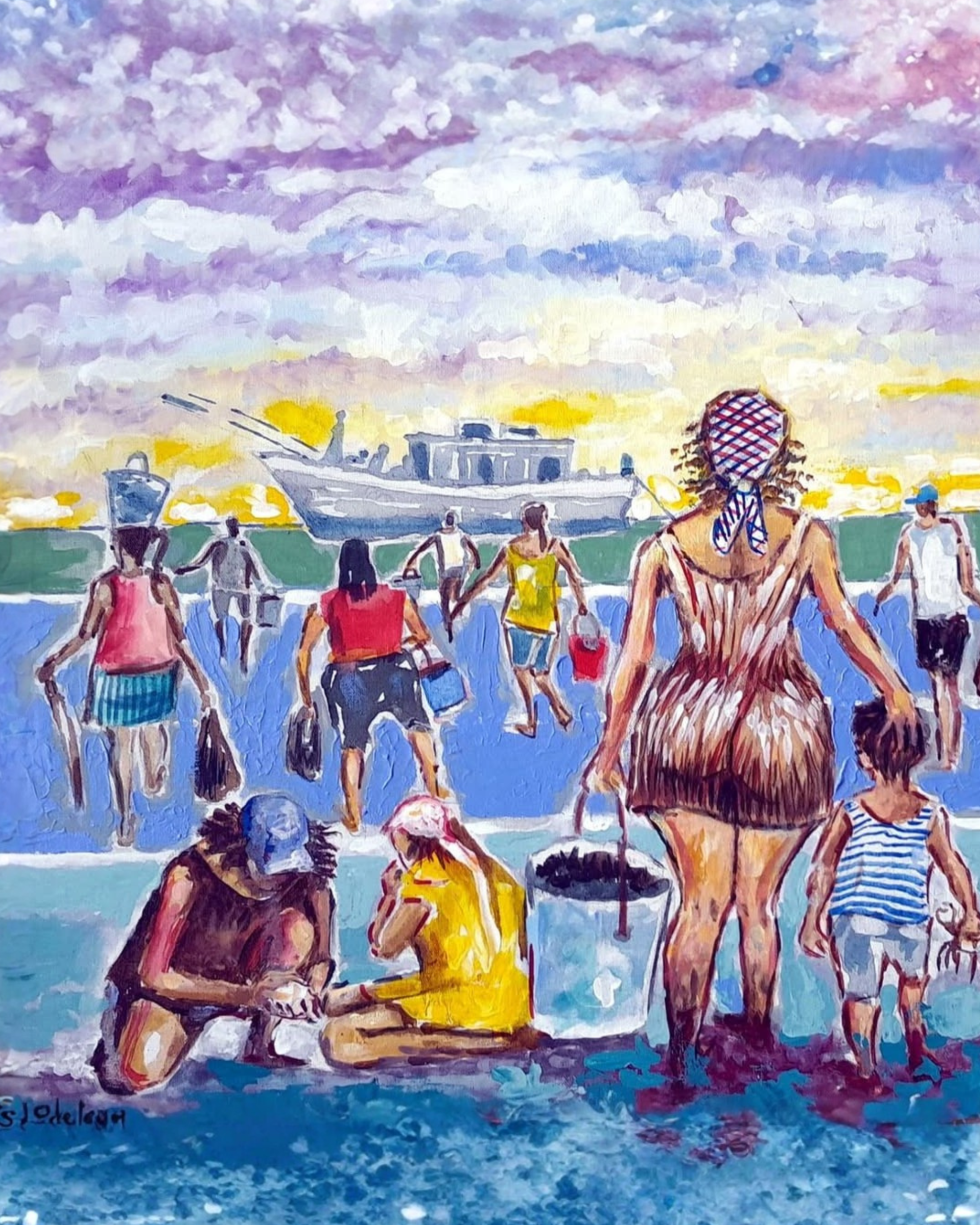 Retorno ao por do sol