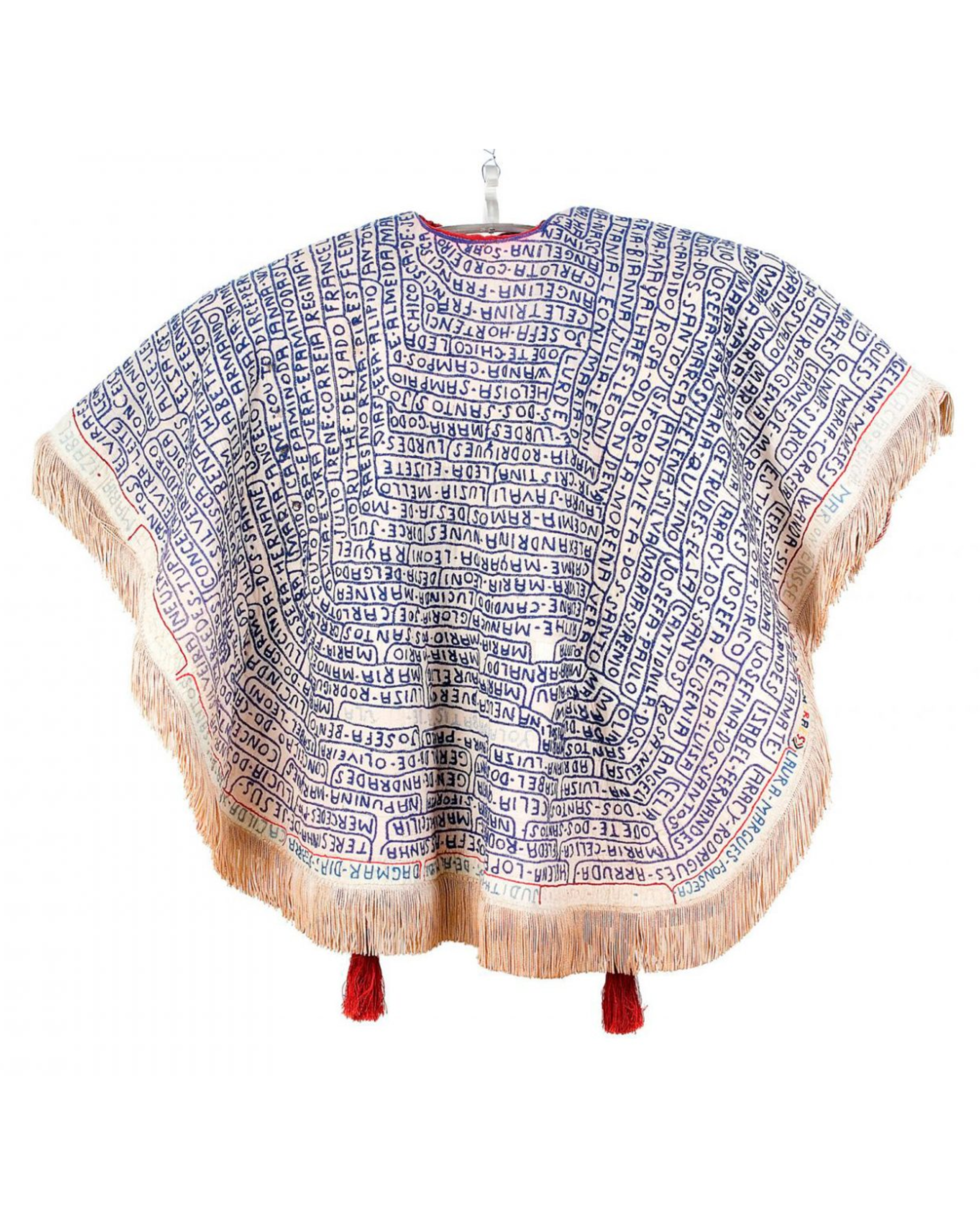 Manto da apresentação – Verso