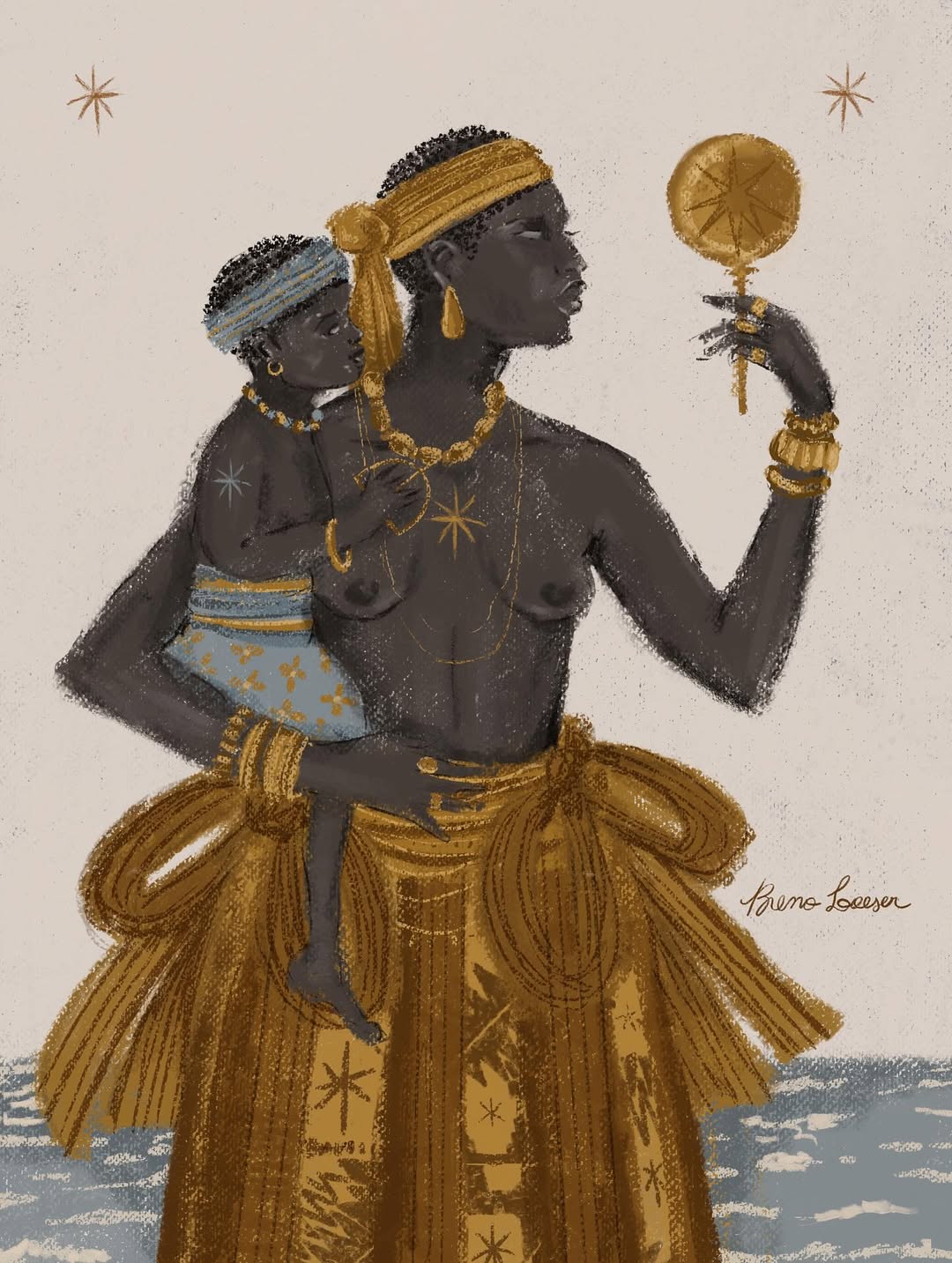 Oxum é o pilar de nossa casa